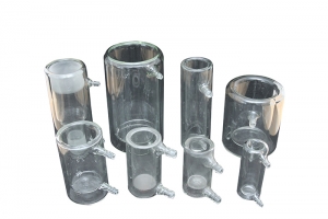 Double Glassware for Ultrasonic Nano Material Dispersion