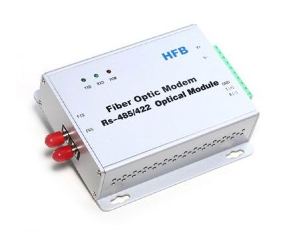 RS-485/Modbus Fiber Optic Converter